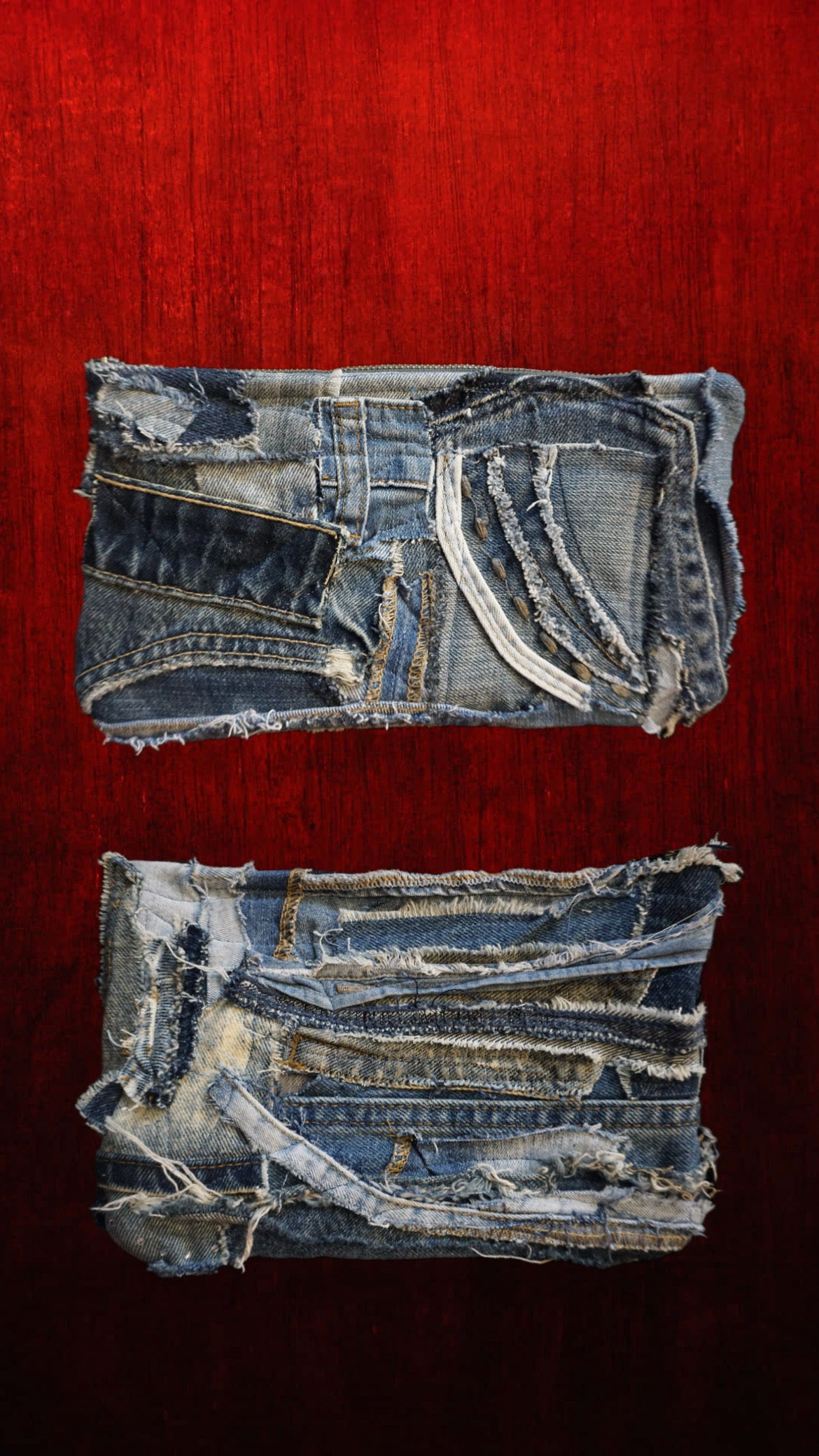 Marvel Series Denim Clutch