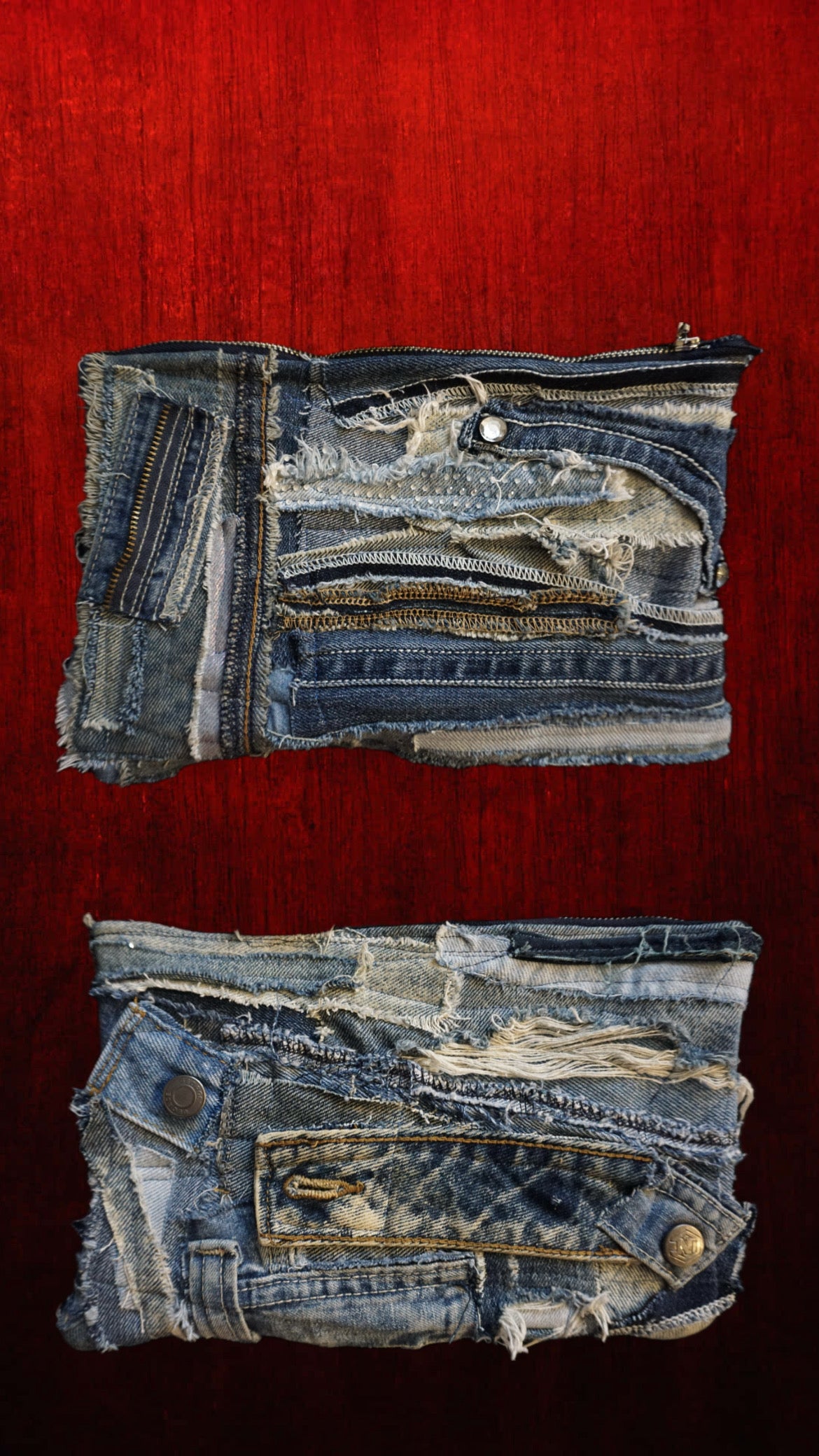 Marvel Series Denim Clutch